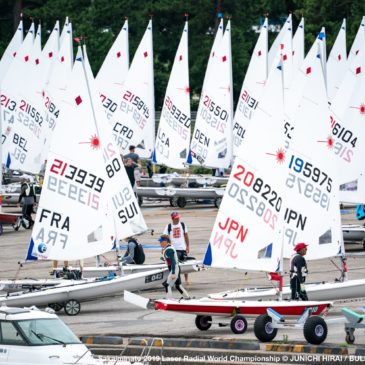 Mūsu meitenes Laser Radial Pasaules čempionātā izcīna 80. un 82. vietu.