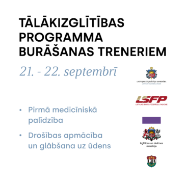 Tālākizglītības programma burāšanas treneriem