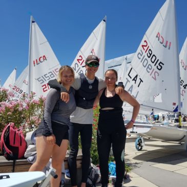 Atskats uz U19 Eiropas čempionātā jauniešiem Laser Radial (ILCA 6) klasē