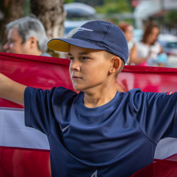 Latvijas komanda pirmo reizi startē Eiropas Čempionātā komandām Optimist klasē