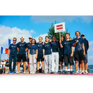 Latvijas sportisti veiksmīgi piedalījās IQFoil jauniešu un junioru pasaules čempionātā Brestā