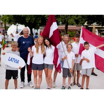 Latvijas jaunie burātāji atgriezušies no 2025. gada Optimist klases Pasaules čempionāta Slovēnijā