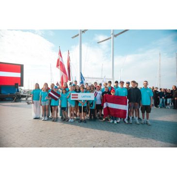 Latvija kuplā skaitā pārstāvēta Ziemeļvalstu burāšanas čempionātā jauniešiem