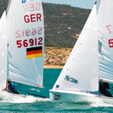 420 klasei Eiropas jauniešu čempionātā jauna U22 vecuma grupa un “European Circuit” sacensību sērija