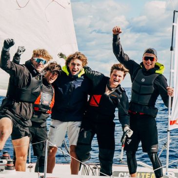 Latvijas jaunieši – pirmie no Baltijas, kas startē Burāšanas čempionu līgā