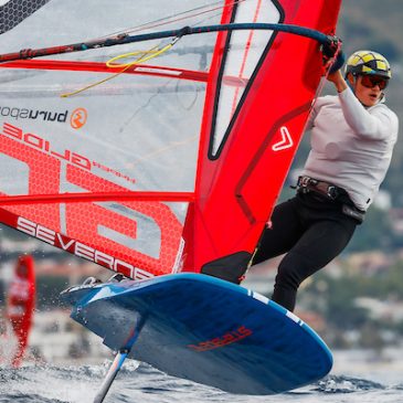 Dāvis Mazais Eiropas IQFOIL čempionātā iekļūst Zelta flotē un noslēdz sacensības 37. vietā