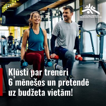 Pieejamas budžeta vietas C kategorijas treneru programmas apguvei