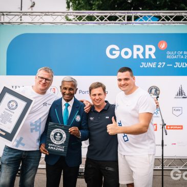 Rīgā GoRR atklāšanas laikā uzstādīts jauns pasaules rekords