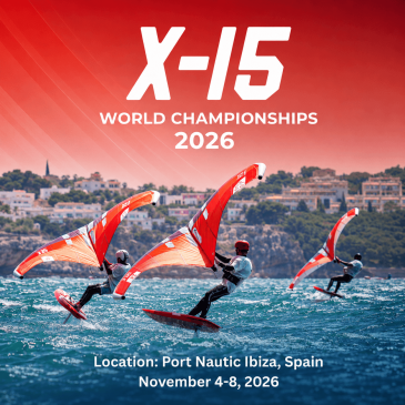 Ibizā notiks pirmais X-15 pasaules čempionāts wingfoilā